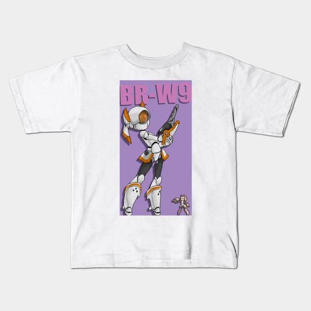 BR-W9 Kids T-Shirt by C4T